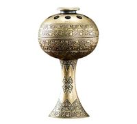 Brûleur d'encens au charbon végétal - Diffuseur de bougies en métal, décoration pour maison, cérémonie, famille, amis, hôtel, extérieur, , bureau