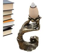 Brûleur d'encens Bouddha en cascade - Brûleur d'encens | Porte-encens vintage à refoulement - Décoration d'intérieur élégante pour la méditation, le yoga, le d'intérieur