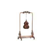 Brûleur d'encens, brûleur en cône, créatif Laiton à Flux inversé, Ornement Imitation Gourde Antique, Porte-encens Suspendu, décoration de Chambre