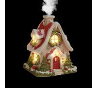 Brûleur d'Encens de Noël | Porte-Encens à Cônes avec Lumière - Diffuseur Réaliste aux Parfums de Résine Longue Durée pour Cérémonie Noël Méditation Automne