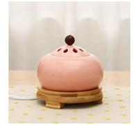 Brûleur D'encens Électronique À Température De Synchronisation, Brûleur D'encens Électrique Domestique Enfichable, Encensoir À Poudre Électronique en Céramique(Pink)