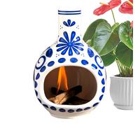 Brûleur d'encens en bois sacré - Élégant brûleur d'encens en céramique de table pour la relaxation, la méditation d'aromathérapie avec un design de sculpture artistique, support décoratif pour chambre