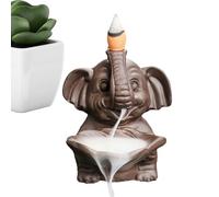 Brûleur d'encens en cascade, brûleur d'encens en céramique | Support en forme de cône de cascade en céramique, porte-encens, décoration de la maison d'aromathérapie pour la méditation YOG