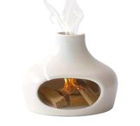 Brûleur d'encens en céramique - Attrape-cendres, brûleur de cône, décoration d'intérieur pour yoga, méditation, salon