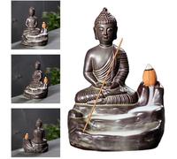 Brûleur d'encens en Céramique Encensoir à Refoulement Encens Cônes