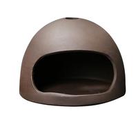 Brûleur d'encens en céramique - Support Santo pour la relaxation, la pleine conscience, la méditation | Décoration artisanale en céramique robuste et facile à nettoyer pour la maison, le salon, la