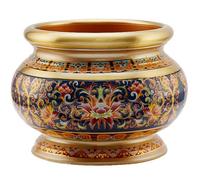 Brûleur d'encens en cuivre de 7,5 cm for salle de Bouddha, encensoir ménager, fournitures bouddhistes, décoration