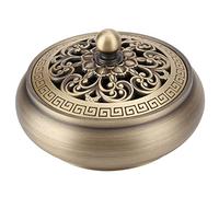 Brûleur D'encens en Cuivre, Décoration Artisanale avec Sculpture Exquise, Durable pour la Décoration de la Maison et les Cadeaux