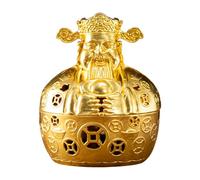 Brûleur d'encens en Dieu, porte-encens fortune, pour aromathérapie, détails complexes, décoration spirituelle, 5 x 5 x 6 cm, pour église familiale, aromathérapie, méditation, hôtel, yoga en