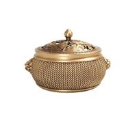 Brûleur d'encens en Forme de Cascade en Laiton pour la Maison, l'intérieur, Le Bois de Santal, l'aromathérapie, Les Ornements en Bois d'agar, brûleur d'encens à Reflux (B)