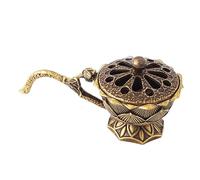 Brûleur d'encens en forme de fleur - Récupérateur de cendres creux avec couvercle, porte-encens en bobine | Brûleur décoratif pour cuisine, chambre à coucher, relaxation, aromathérapie, méditation