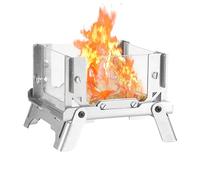 Brûleur d'encens en métal - Réchaud de camping portable - Bol décoratif polyvalent en acier inoxydable pour les cérémonies religieuses en plein air Yoga Méditation
