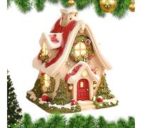 Brûleur D'encens LED De Noël - Diffuseur Encens Noël Éclairé | Brûleur Encens LED Décoratif Festif pour Maison Bureau Ambiance Noël Éclatante, Porte-Encens Noël LED Créatif Aromathérapie Ambiance