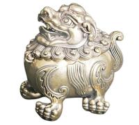 Brûleur d'encens Licorne rétro en Laiton de 5,8 cm pour Attirer la Richesse et éloigner Les Mauvais Esprits, Ornements et Objets artisanaux créatifs pour Le thé et Le Bureau à Domicile