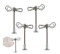 Brûleur d'Encens - Lot de 4 Brûleurs d'Encens Magnétiques | Organisateur de Stockage avec Pinces, Support Vertical et Support pour Décorations d'Intérieur et d'Extérieur