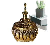 Brûleur d'encens métallique - Bac récupérateur de cendres - Décoration de table