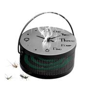 Brûleur d'encens rond résistant à la chaleur et ignifugé pour bureau, chambre à coucher, salle de thé, salle de yoga, salon, salle de bain, cuisine, terrasse, camping