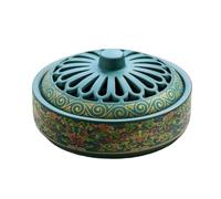 Brûleur d'encens | Support Fly Trap - Cône de bobine en céramique - Décoration de contrôle du siège Zen pour le camping Spa Utilisation en intérieur et en extérieur - Défense contre les mouches - Crée