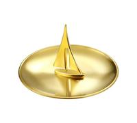 Brûleur d'encens Zen - Support de Bobine, Support en métal Ignifuge, Construction en Robuste | Méditation, détente, Pleine Conscience, terrasse de Jardin en Plein air, scénario d'utilisation