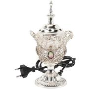 Brûleur Électrique Métal De Style Oriental Censeur Décoratif pour Maison Salon Et Bureau EU