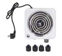 Brûleur électrique Unique de 1500 W, Compact et Portable, Efficace en énergie, Conception Pratique, Plaque Chauffante à Simple Spirale pour Comptoir, pour la Cuisine en Camping