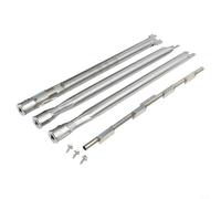 Brûleur en acier inoxydable 304 pour barbecue Weber pour Spirit 300 série E-310 E-320 E-330 S-310 et GS4 pour Spirit II E-310 E-320 E-330 avec commande frontale 2013 à aujourd'hui répartition uniforme