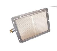 Brûleur en céramique pour barbecue gyroscopique Potis GD1, GD2, GD3, GD4, GD5, Cookmax 254008, 254009, 254010, 254011, 254012 - Largeur : 160 mm - 3,2 kW