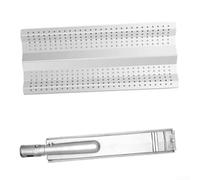 Brûleur et plaque chauffante en acier inoxydable robuste pour barbecues à gaz 3, 4, 5 brûleurs, compatible avec modèles Blz-3 Blz-4 Blz-5