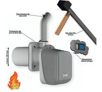 Brûleur granulés pellets Ferroli sun P7 N 13,7 à 34.1 kW