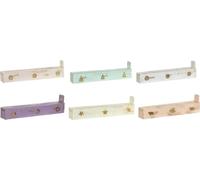 Brûleur Home ESPRIT Bois Aluminium 24 x 4 x 6 cm (12 pièces) (6 pièces)