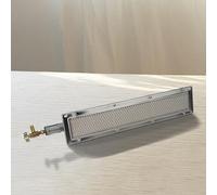 Brûleur infrarouge en céramique, barbecue à gaz, brûleur latéral infrarouge en céramique pour barbecue, cuisine en plein air, traitement des aliments, séchage des grains de thé, légumes (44 x 9,5 cm)