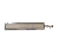 Brûleur infrarouge en céramique pour barbecue, plaque de gril à gaz, brûleur latéral infrarouge, chauffage en céramique, plaque en aluminium, brûleur infrarouge avec buse (41 x 8 cm)
