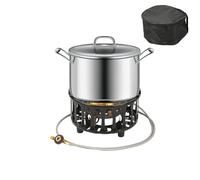 Brûleur Portable pour Camping, Poêle | Cuisinière - Poêle à granulés Arrêt et Haute Énergie, Puissance de 16800W pour Alpinisme, Barbecues, Extérieur