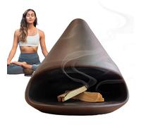 Brûleur Santo, Brûleur Santo | Bol de Sauge en céramique Ash Catcher - Bowl Encens Burner Ash Catcher, Burner Holder, Scent Stand, Smudge Bowl pour Salle de Yoga