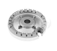 Bruleur semi-rapid / injecteur cuisinière (ORIGINAL Beko) 2 kW en aluminium, référence de pièce: 223244071