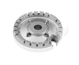 Bruleur semi-rapid / injecteur cuisinière (ORIGINAL Beko) 2 kW en aluminium, référence de pièce: 223244071