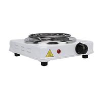 Brûleur simple électrique, cuisinière électrique, mini-brûleur électrique portatif pour plaque chauffante chauffante électrique 1000W mini pour le thé, le café, la soupe, etc.(Fiche UE 220-240V)