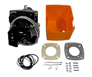 Brûleur soufflant fioul Wolf 20kW PremioPlus 8905091 RLU, pour chaudière en acier/CSK