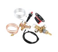 Brûleur Thermocouple allumeur piézo Kit de bricolage assemblage for four cheminée cuisinière four 65 mbar LP gaz soupape de sécurité avec pilote