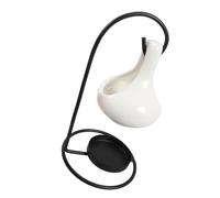 Brûleurs à huile à suspendre en céramique, diffuseur d'huiles essentielles, porte-bougie chauffe-plat pour méditations et parfums