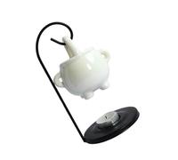 Brûleurs à huile à suspendre en forme de chaudron pour huiles essentielles et fondu dans les décorations de bureau de sorcière, support en métal pour bougies chauffe-plat, parfums d'intérieur