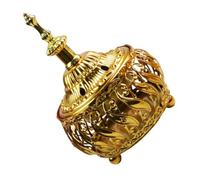 Brûleurs d ' encens en Fer du Moyen-Orient avec Un Design de découpe Complexe pour la décoration de la Maison et Les aromathérapies, méditations, poêle parfumé pour aromathérapies
