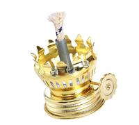 Brûleurs de lampe à kérosène en métal antirouille avec mèches de coton universelles de rechange pour huile et alliage d'aluminium, pièces de rechange au kérosène d'aluminium