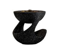 Brûleurs d'encens en résine avec plateau pour aromathérapie, méditations et décorations de bureau à domicile, spa, etc