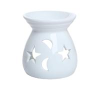 Brûleurs D'encens Étoiles Et Lune en Céramique Artisanaux Brûleurs D'huiles Essentielles pour Aromathérapies Méditations Décorations De Maison Décorations De Maisons Artistiques