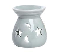 Brûleurs D'encens Étoiles Et Lune en Céramique Artisanaux Brûleurs D'huiles Essentielles pour Aromathérapies Méditations Décorations De Maison Décorations De Maisons Artistiques