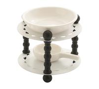 Brûleurs D'huile Essentiel Élégants Aromathérapies Diffuseur Ceramics Bowl and Spoon pour Relaxant Ambiances Decors Home Decors Essential Huile Diffuseur