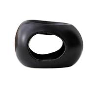 Brûleurs d'huiles essentielles en céramique, brûleur de-Noir