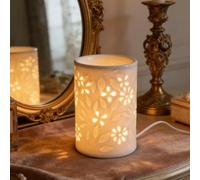 BrûleurZ De Cire Electrique,8x8x12CM Brûle Parfum Electrique,Brûleur Cire Fondant Parfumé,Brûle Parfum Brûleur pour Salon,Chambre,Bureau,Salle De Bain,Décoration Maison,Idée Cadeau Originale