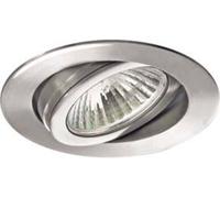 Brumberg 118022 118022 Spot encastrable Ampoule halogène GX5.3 50 W acier inoxydable